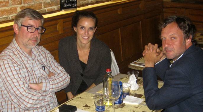 André Taymans, Carole Weyers & Jean-Philippe Beaujean, de Beaujean Pictures & Associates, producteur du film. 