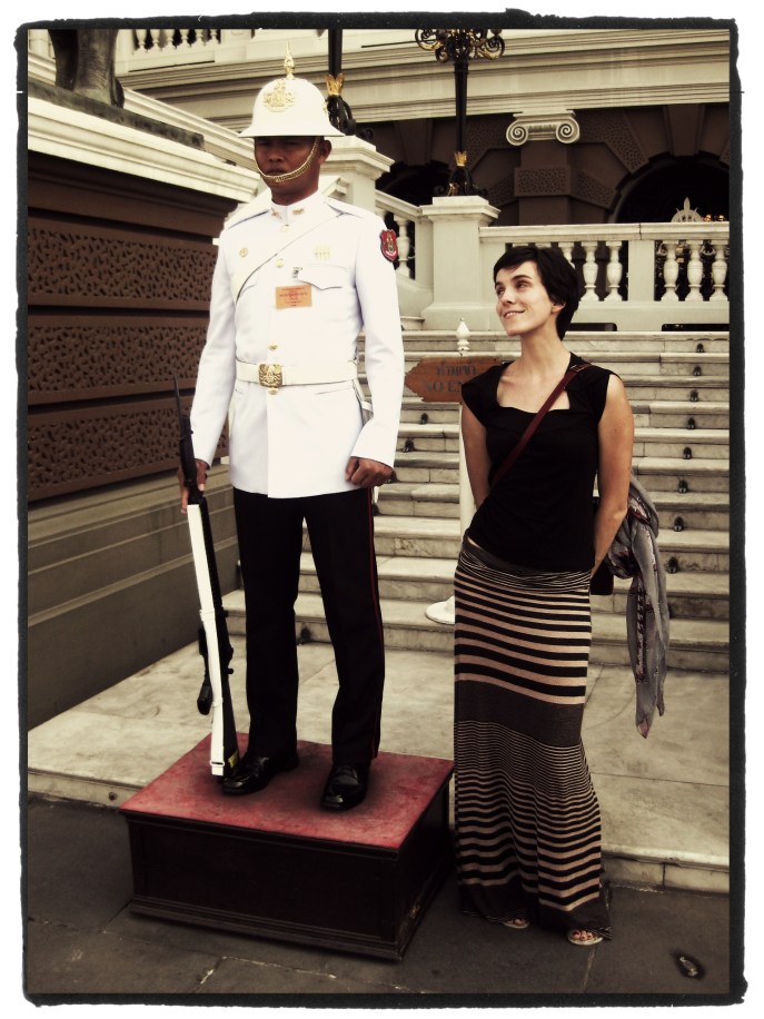 La relève de la garde.