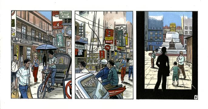 Détail de la planche.