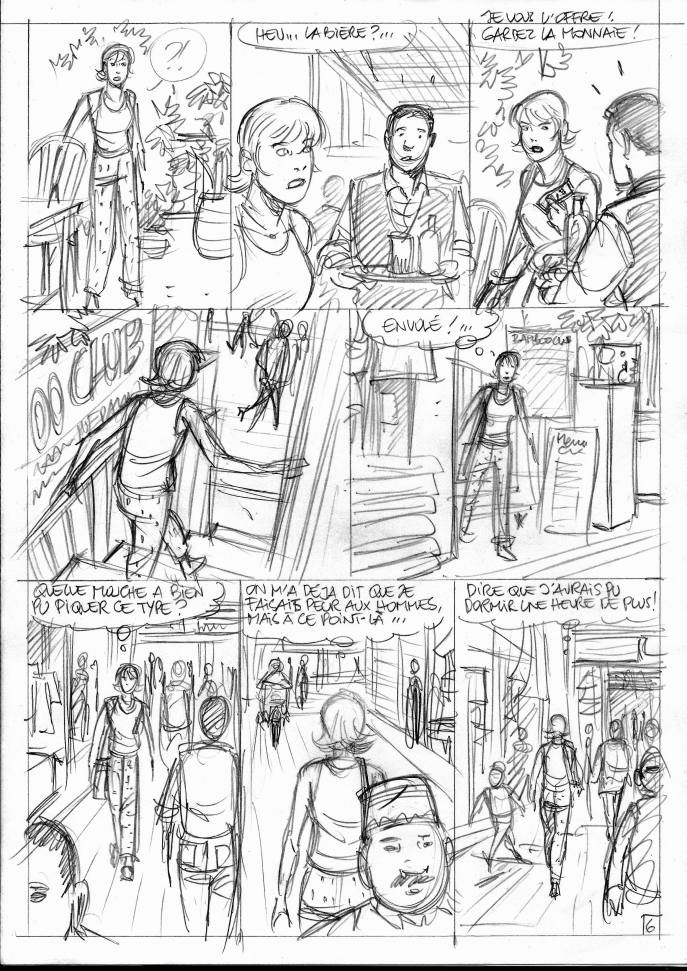 Scénario, deuxième version (lisible pour l'éditeur).